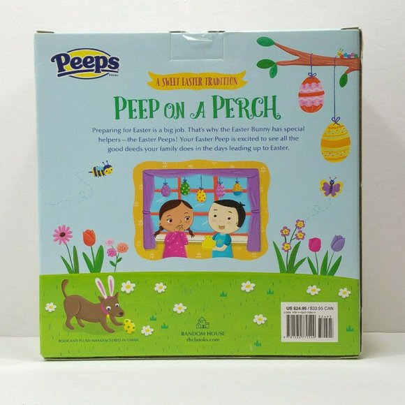 *SOLD* 19 PEEPS Peep On A Perch Book & Plush Toy Set 3628E3M - Picture 3 of 10
